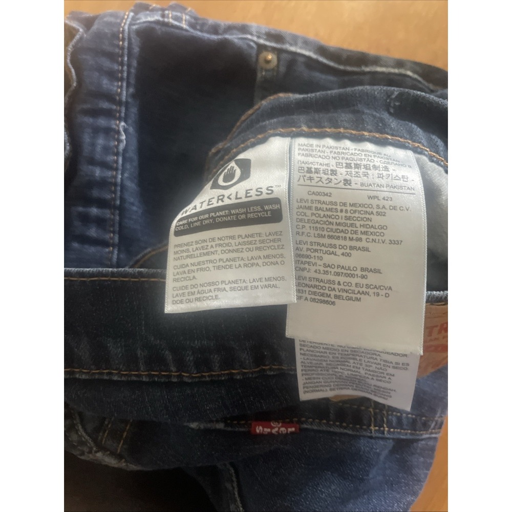 Levis 541 Jeans Men's 36x30 Color Blue Levis LEVI Denim - Picture 7 of 9